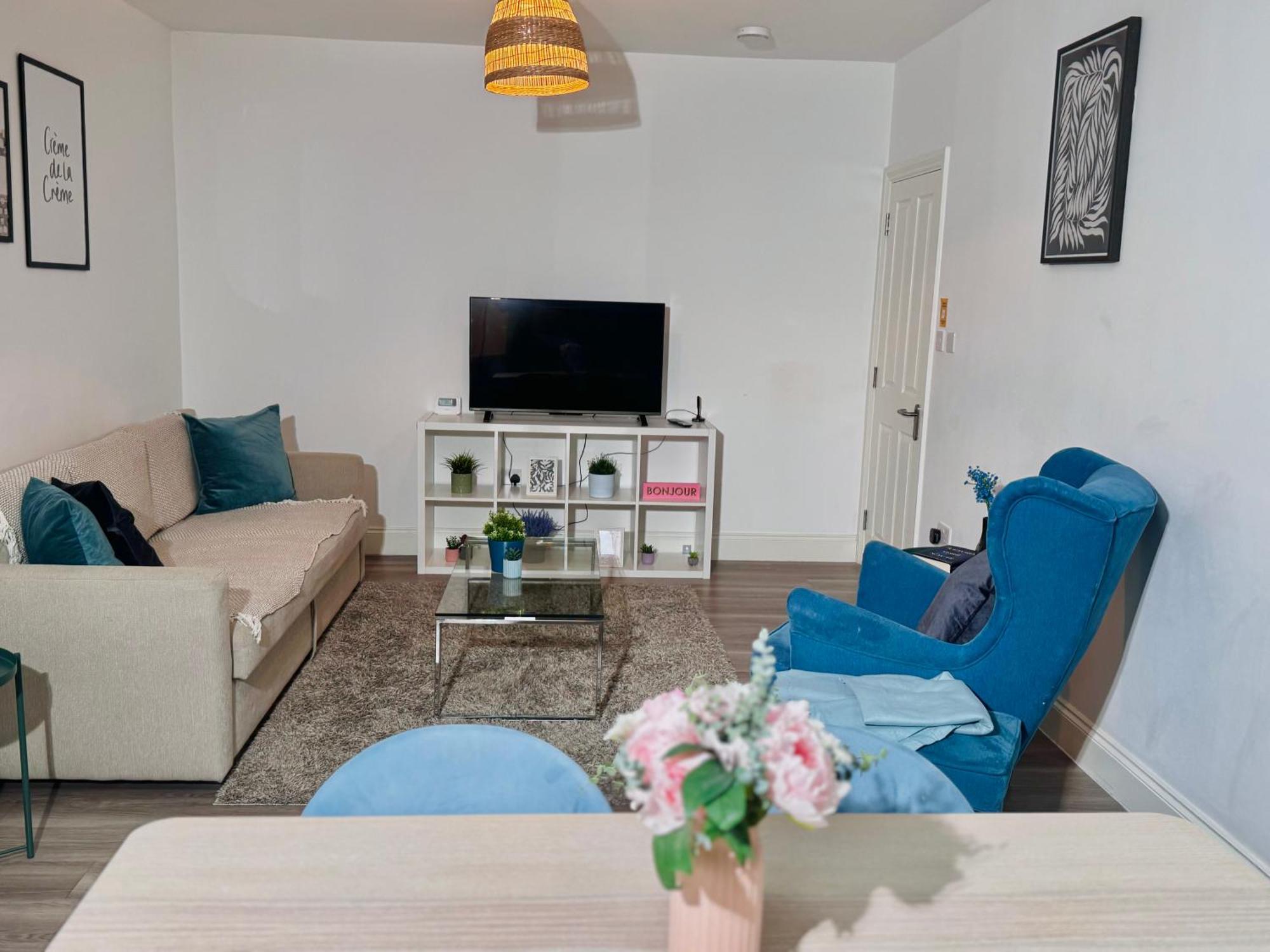Appartement Cosy 1-bed Flat 30min To & Parking